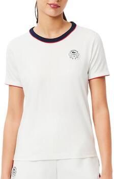Lacoste T-shirt Korte Mouw Ultra Dry Heritage Badge