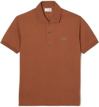 Lacoste Classic fit poloshirt met labelapplicatie