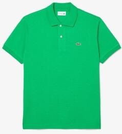 Lacoste Classic fit poloshirt met labeldetail