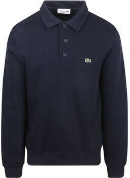 LACOSTE Heren Truien & Vesten Classic Fit Polo Collar Ribbed Polo Donkerblauw - Foto 5