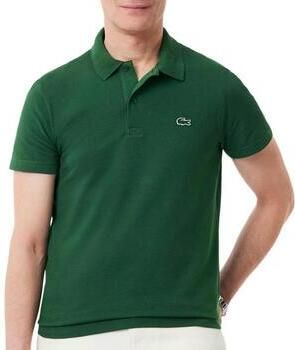 Lacoste Polo Shirt Korte Mouw Poloshirt Breathable Donkergroen - Foto 3