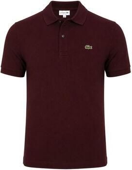 Lacoste T-shirt Poloshirt Pique Aubergine
