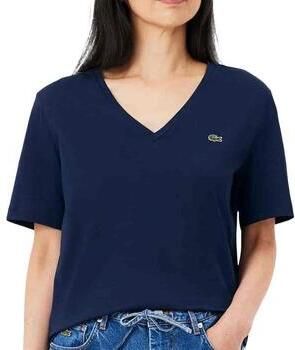 Lacoste T-shirt met -logo op borsthoogte