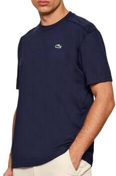 Lacoste Moderne Blauwe Ronde Hals T-shirt Blue Heren - Foto 4