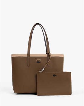 Lacoste Handtas Anna Reversible Shopping Bag Buffle Mascara