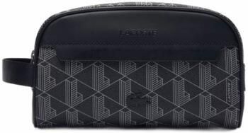 Lacoste Ergonomische Monogram Toilettas Black Unisex