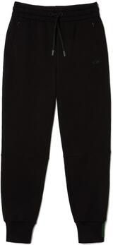 Lacoste Dubbele Laag Zwart Logo & Groene Trainingsbroek Zwart Dames