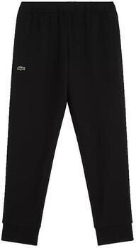 Lacoste Slim Fit Katoenen Sweatpants met Elastische Tailleband en Geborduurde Krokodil Black Heren - Foto 2