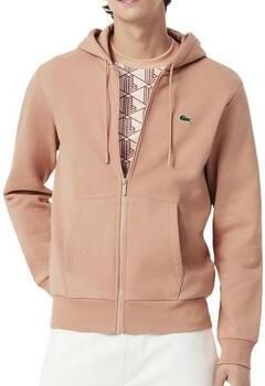 Lacoste Sweatjack met labelpatch