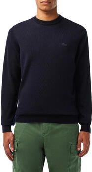 Lacoste Iconisch Krokodil Logo Crew Neck Sweatshirt Blue Heren - Foto 9