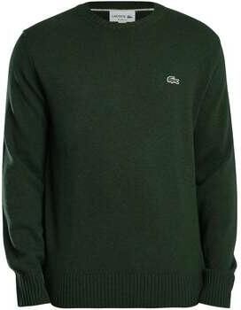 Lacoste Regular fit gebreide pullover van pure wol