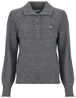 Lacoste Trui Pull camionneur en laine cardée sans couture