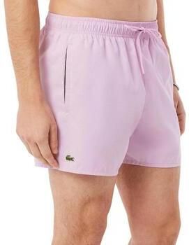 Lacoste Zwembroek met logopatch model 'Basic' - Foto 5