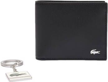 Lacoste Portemonnee Wallet and Key Chain Noir