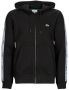 Lacoste Sweatjack met logostitching model 'TAPE' - Thumbnail 1