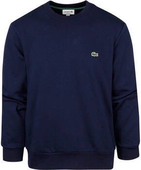 Lacoste Sweater Pullover O-hals Donkerblauw