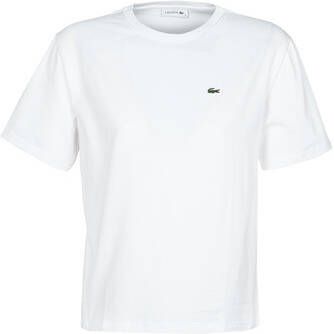 Lacoste T-shirt met -logo op borsthoogte (1-delig)