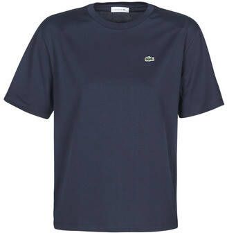 Lacoste Blauwe Dames Tops: Stijlvolle Collectie Blue Dames