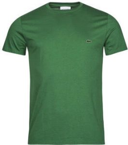 Lacoste Donkergroene T shirt 1ht1 Men's Tee shirt 1121