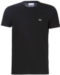 Lacoste Zwarte T shirt 1ht1 Men's Tee shirt 1121