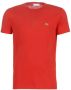 LACOSTE Heren Polo's & T-shirts 1ht1 Men's Tee-shirt 1121 Rood - Thumbnail 2