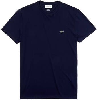 Lacoste T-shirt Pima Cotton T-Shirt Blue Marine