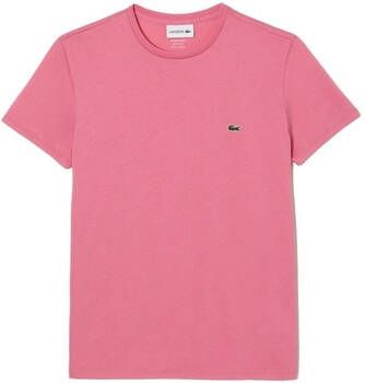 Lacoste T-shirt Pima Cotton T-Shirt Rose