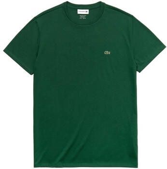 Lacoste T-shirt Pima Cotton T-Shirt Vert