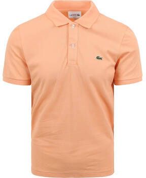 Lacoste T-shirt Piqué Polo Oranje