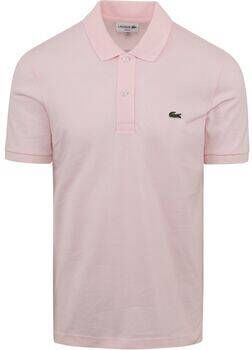 Lacoste T-shirt Poloshirt Pique Roze
