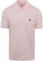 LACOSTE Heren Polo's & T-shirts Original L 12.12 Poloshirt Slim Fit Lichtroze - Thumbnail 3