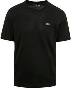 Lacoste T-shirt Sport T-Shirt Zwart