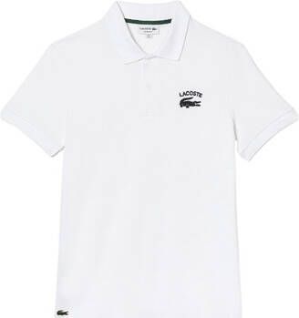 Lacoste T-shirt Stretch Mini Piqué Polo Shirt Blanc