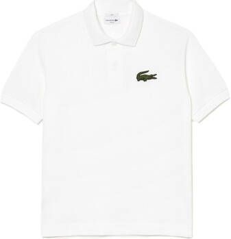 Lacoste T-shirt Unisex Loose Fit Polo Blanc