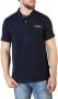 Automobili Lamborghini Klassiek Katoenen Polo Shirt voor Blue - Thumbnail 1
