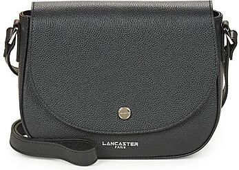 Lancaster Magnetische Flap Crossbody Tas Black Dames