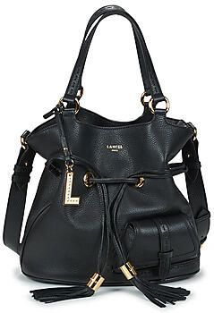 Lancel Stijlvolle Flirt Bucket Tas in Zwart Black Dames
