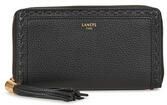 Lancel Stijlvolle Flirt Portemonnee in Zwart Leer Black Dames