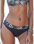 Lascana Bikinibroekje Reese met omslagband en palmboomprint - Thumbnail 2