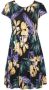 Lascana Jerseyjurk met alloverprint en ruguitsnijding t-shirt-jurk zomerjurk - Thumbnail 2