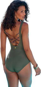Lascana Badpak Adelin met een modellerend effect en gedessineerde details - Foto 7