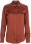 Ralph Lauren Zijden Casual Overhemden met Klassieke Kraag Rood Dames - Thumbnail 2