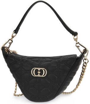 La Carrie Tas BLK STICH SPOON SHOULDER BAG