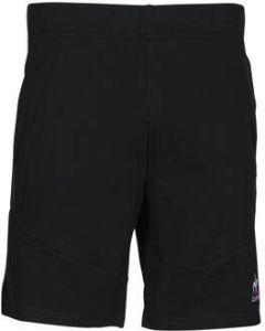 Le Coq Sportif Katoenen Bermuda Shorts voor Heren Zwart Heren