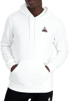 Le Coq Sportif Stijlvolle Katoenen Hoodie White Heren - Foto 2