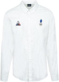 Le Coq Sportif Overhemd Lange Mouw Paris 2024