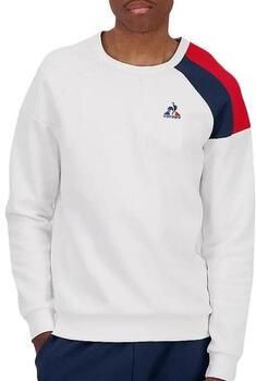 Le Coq Sportif Tricolor Sweatshirt White Heren