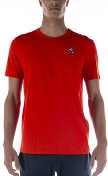 Le Coq Sportif T-shirt Maglia Ess Tee Ss N°3 M Rossa