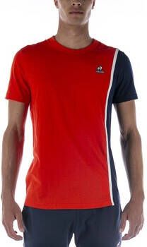 Le Coq Sportif T-shirt Maglia Saison 1 Tee Ss N°1 M Rossa