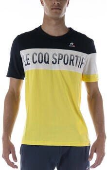 Le Coq Sportif T-shirt Maglia Saison 2 Tee Ss N°1 M Gialla